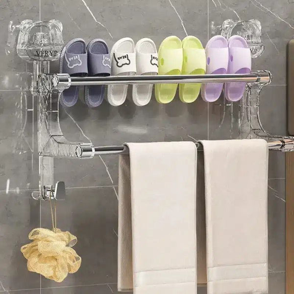 🛁 Porte-Serviettes Double Barres