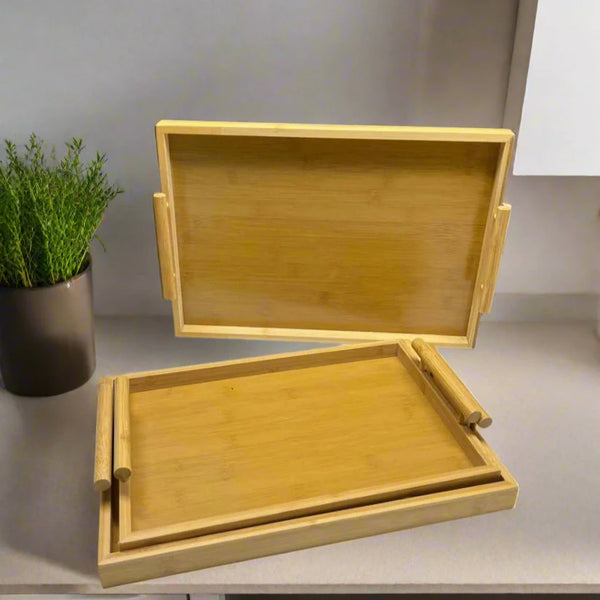 🍃 Ensemble de 3 Plateaux