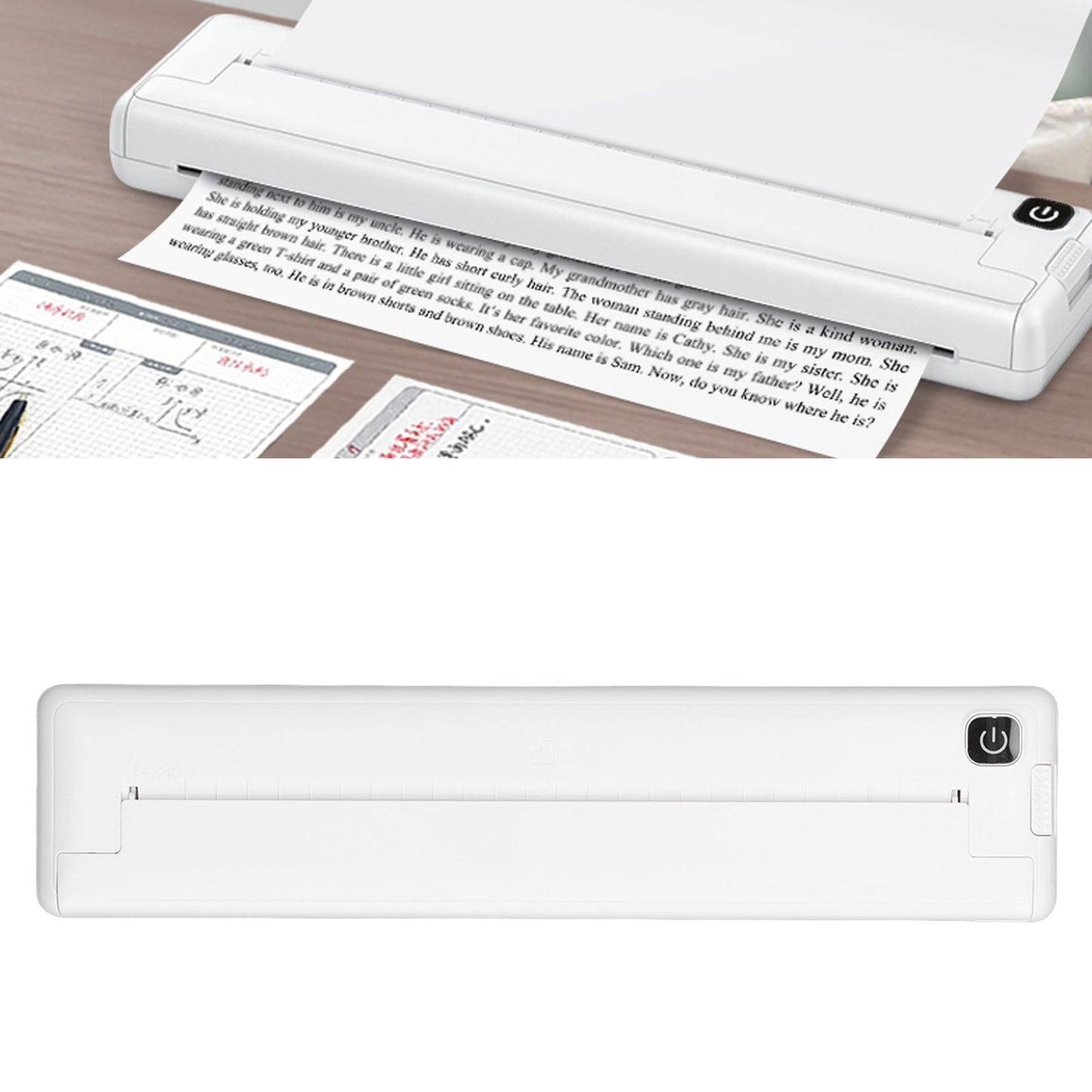 Imprimante Thermique sans Fil pour Papier