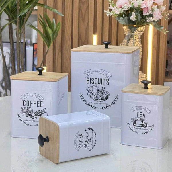 ☕🍪 Set de Boîtes de Rangement Cuisine